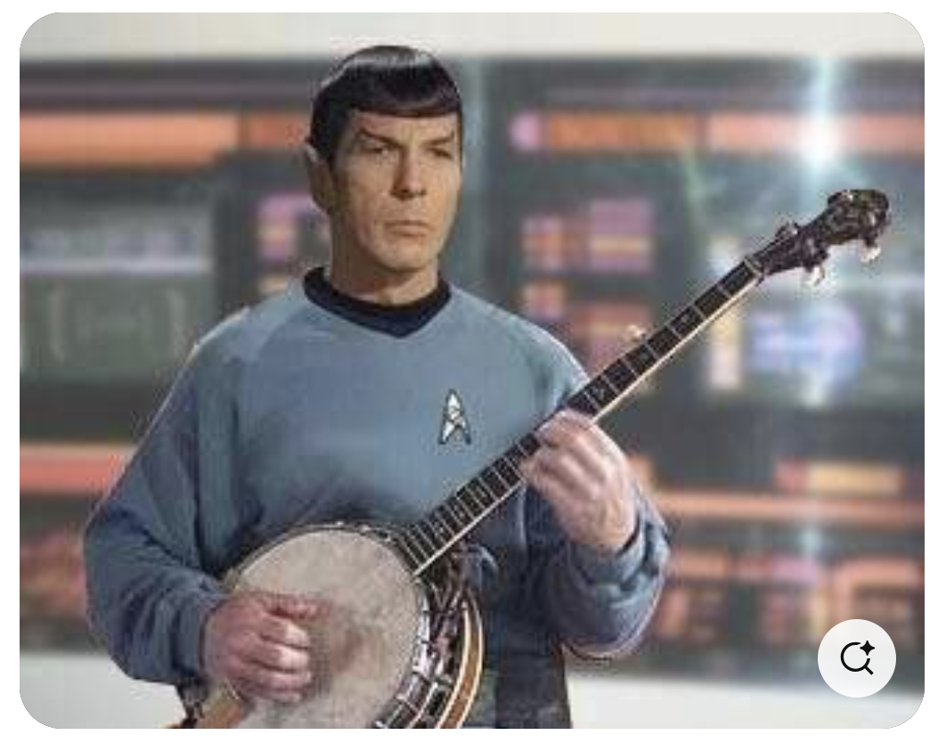 Spock & banjo